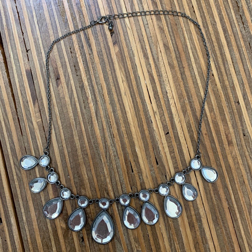 Black and sliver Necklace